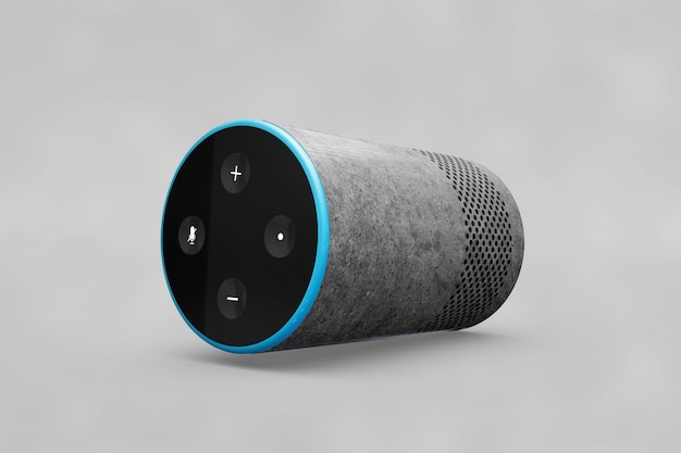 Download Speaker mockup in cylinder shape | Free PSD File