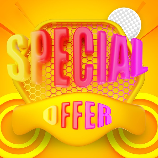 Premium Psd Special Offer Creative Sale Banner Design