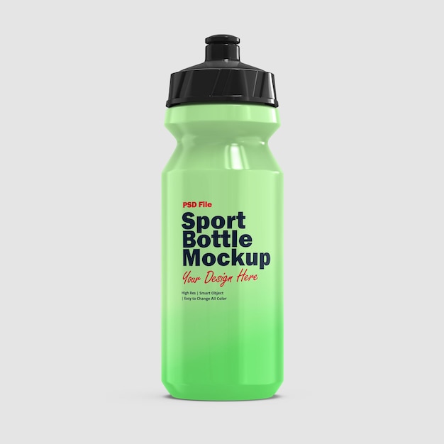 Premium PSD | Sport bottle mockup