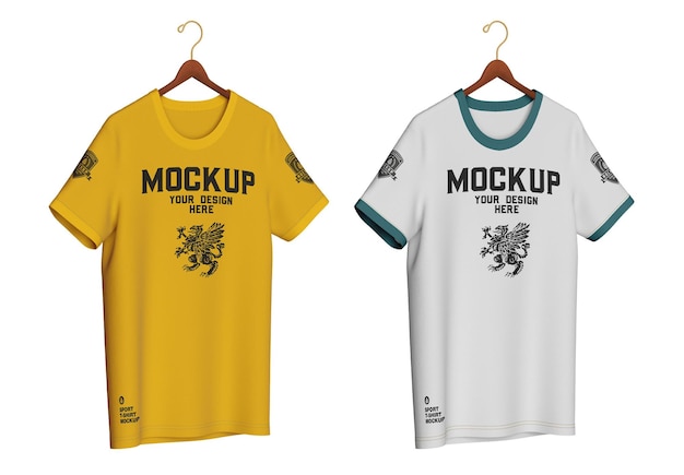 Premium PSD | Sports tshirt mockup