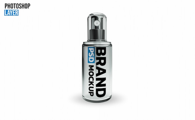 Download Spray bottle mockup 3d rendering design | Premium PSD File