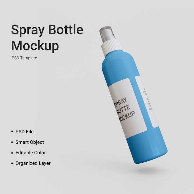 Download Premium Psd Spray Bottle Mockup Isolated