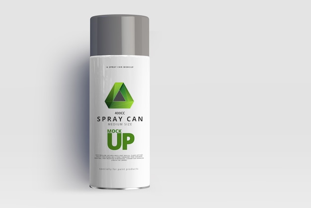 Download Premium PSD | Spray can mockup