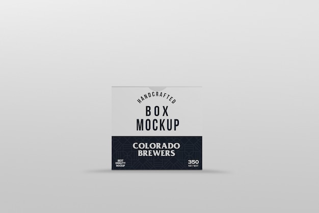 Download Square box packaging mockup | Premium PSD File