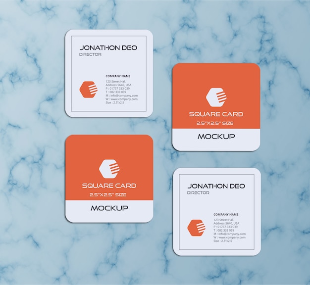 Download Free Square Business Card Mockup Premium Psd File Use our free logo maker to create a logo and build your brand. Put your logo on business cards, promotional products, or your website for brand visibility.