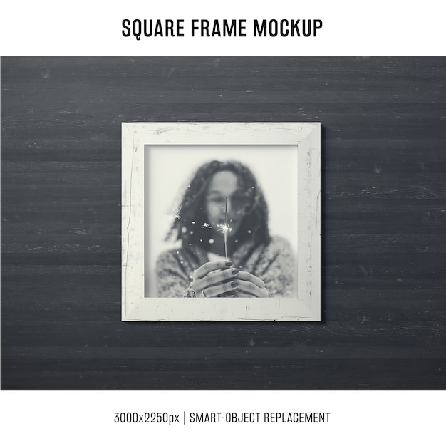 Download Square frame mockup PSD file | Free Download