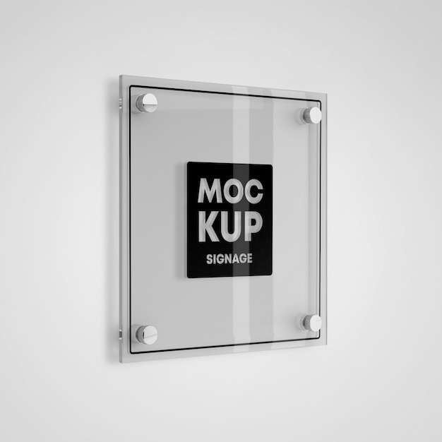 Download Free Square Glass Signage Logo Mockup Premium Psd File Use our free logo maker to create a logo and build your brand. Put your logo on business cards, promotional products, or your website for brand visibility.