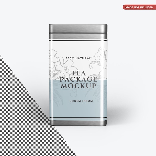 Download Premium Psd Square Tin Cans Packaging Mockup