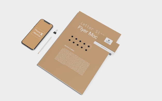 Download Stationary/branding mockup | Premium PSD File