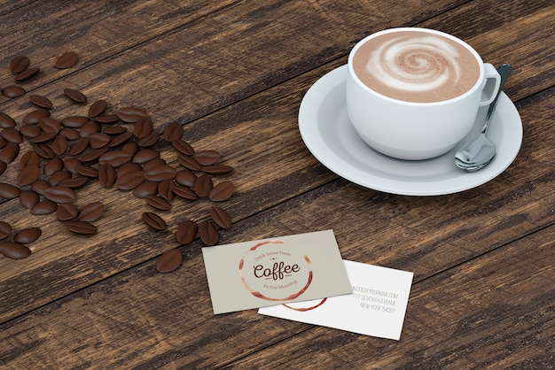 Download Stationery mockup for coffee shop PSD file | Free Download
