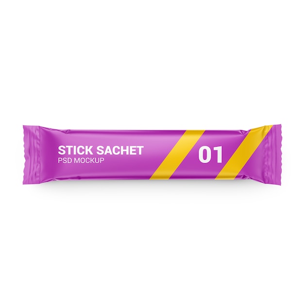 Download Free Mockups Kraft Sachet Stick Psd