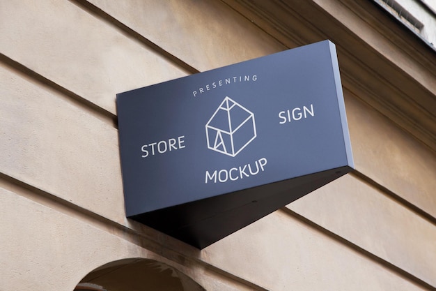 Premium Psd Store Signs Mock Ups