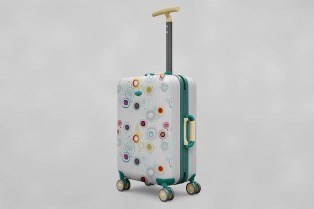 Download Suitcase trolley mock up | Premium PSD File