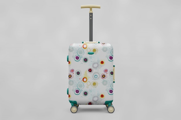 Download Suitcase trolley mock up | Premium PSD File