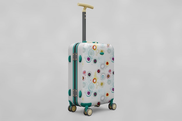 Suitcase trolley mock up | Premium PSD File