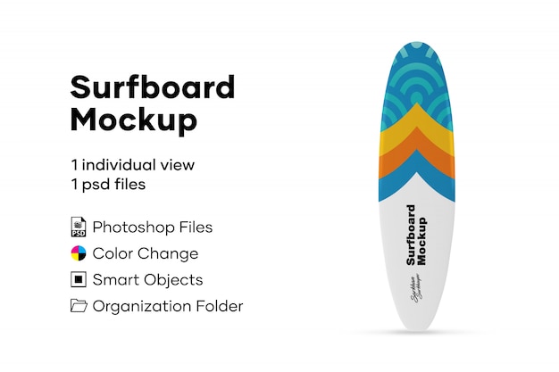 Download Surfboard mockup | Premium PSD File