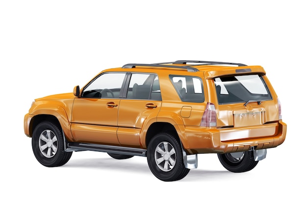 Download Free PSD | Suv 4x4 car 2005 mockup