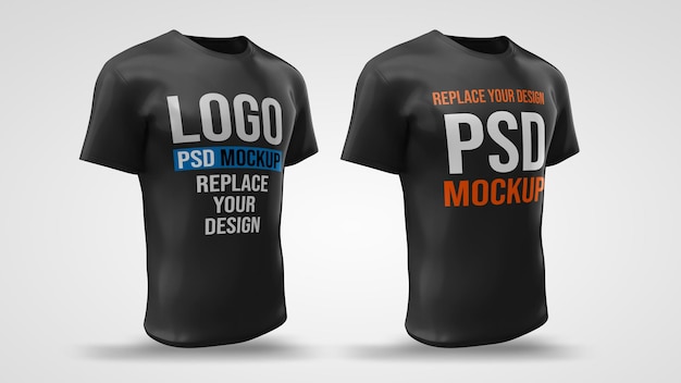 Download Premium PSD | T-shirt 3d rendering mockup design