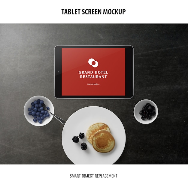 Download Tablet screen mockup | Free PSD File