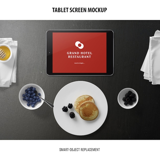 Download Tablet screen mockup | Free PSD File