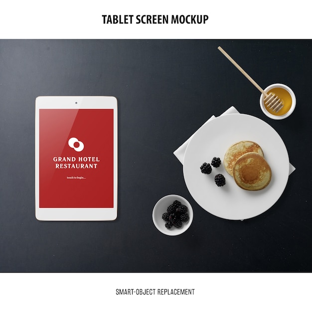 Download Tablet screen mockup | Free PSD File