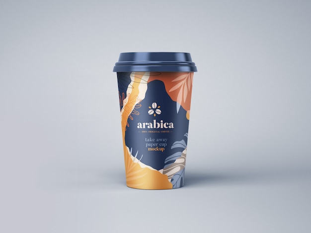 Download Take away paper coffee cup mockup | Premium PSD File