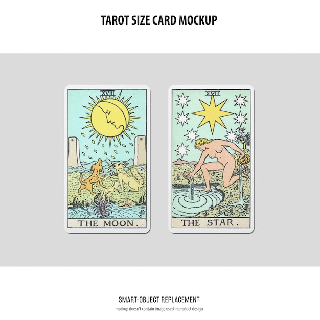 Download Tarot card mockup | Free PSD File