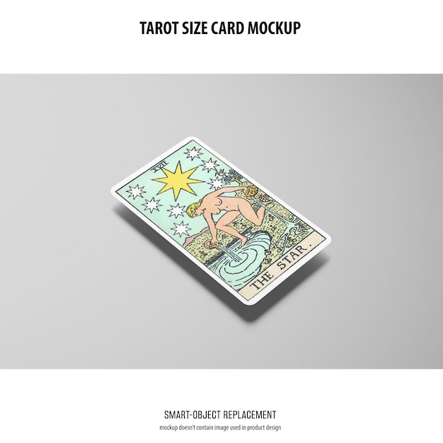 Download Free Psd Tarot Card Mockup PSD Mockup Templates