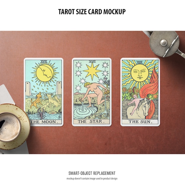 Download Tarot card mockup | Free PSD File