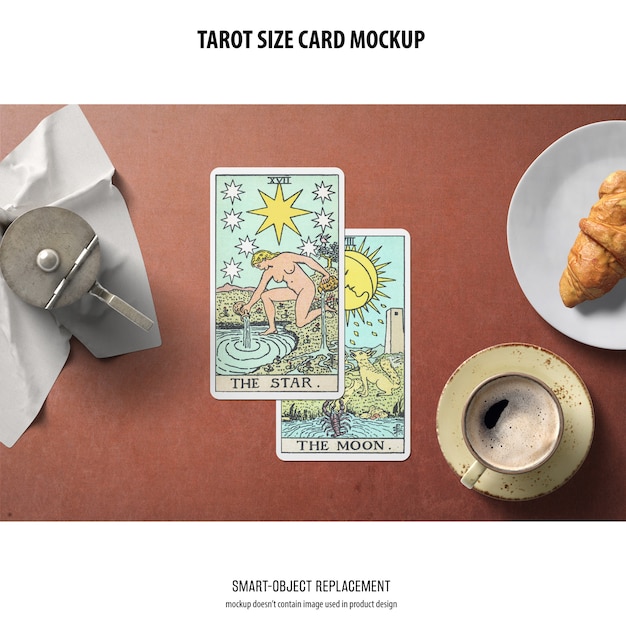 Download Free Psd Tarot Card Mockup