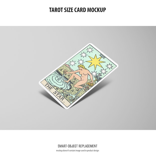 Download Tarot card mockup | Free PSD File