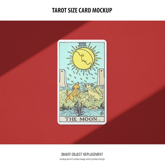 Download Tarot card mockup | Free PSD File