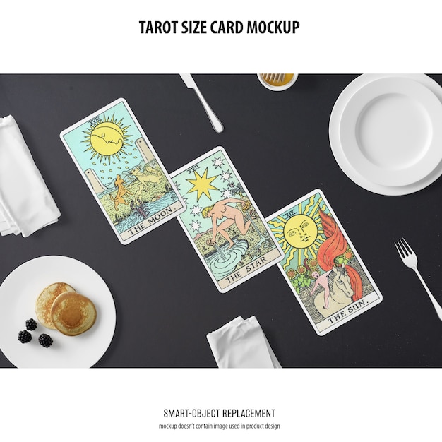 Download Tarot card mockup | Free PSD File