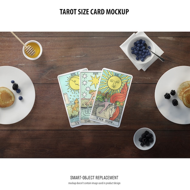 Download Tarot card mockup | Free PSD File