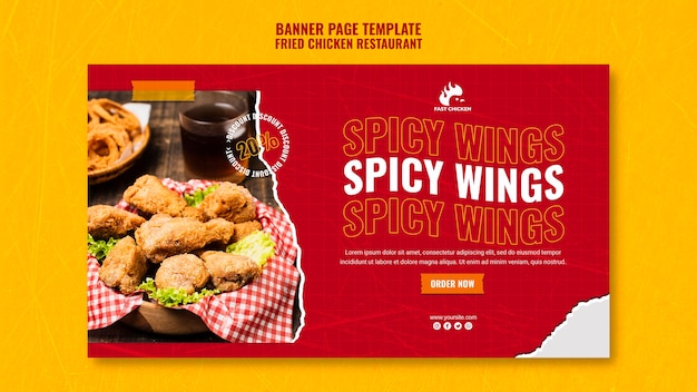 Download Free Psd Fried Chicken Bucket Poster Template