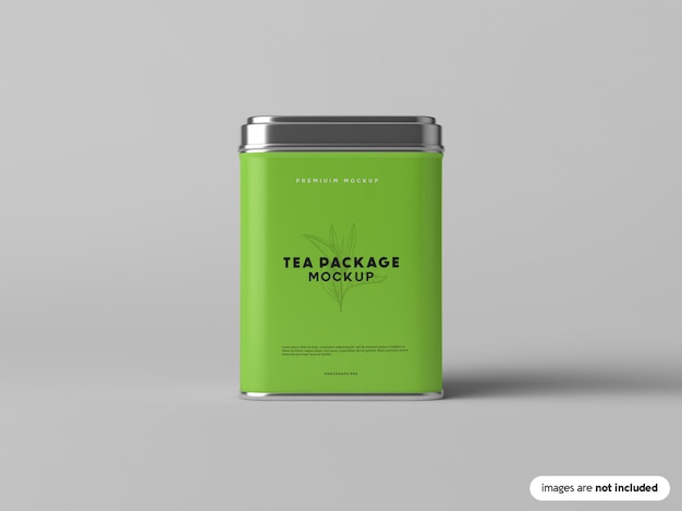 Download Premium PSD | Tea package mockup