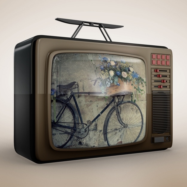 Download Free PSD | Television mock up design
