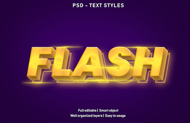 premium-psd-template-of-flash-text-effect