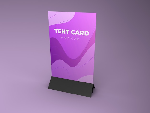 Download Tent card mockup | Premium PSD File