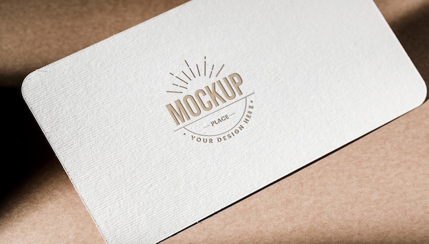 Download Free Logo Mockup Psd On Textured Paper PSD - Free PSD Mockup Templates