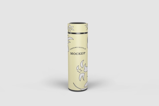 Download Premium Psd Thermos Water Bottle Mockup Isolated