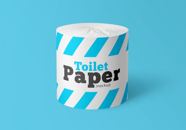 Download Premium PSD | Toilet paper roll mockup