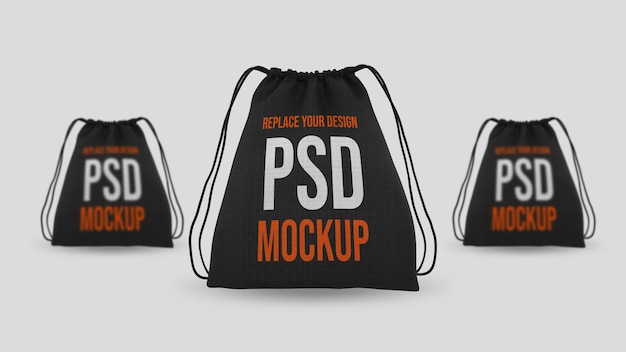 Download Premium PSD | Tote bag 3d rendering mockup design