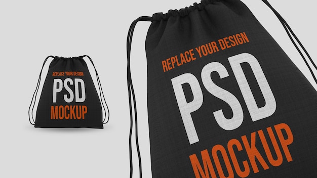 Download Premium PSD | Tote bag 3d rendering mockup design