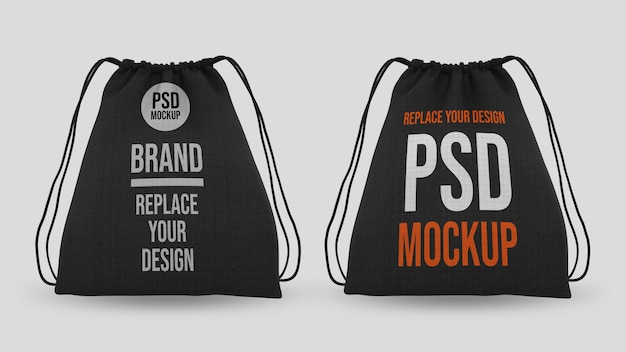 Premium PSD | Tote bag 3d rendering mockup design