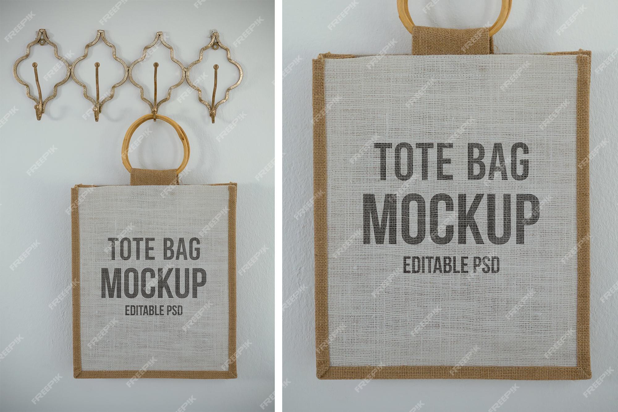 Free PSD | Tote bag photoshop mockup