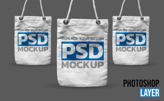 Download Premium PSD | Tote bags mockup