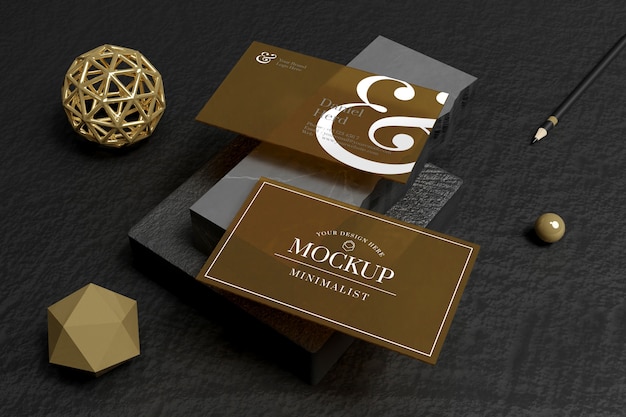 Download Premium Psd Transparent Business Card Mockup