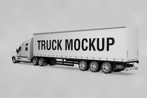 Truck mockup | Free PSD File
