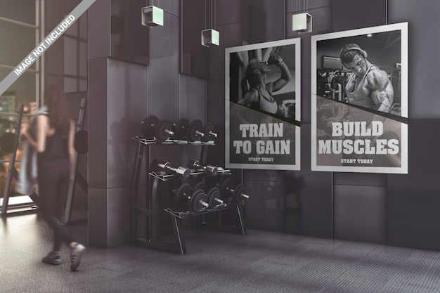 Download Gym Mockup Images Free Vectors Stock Photos Psd PSD Mockup Templates